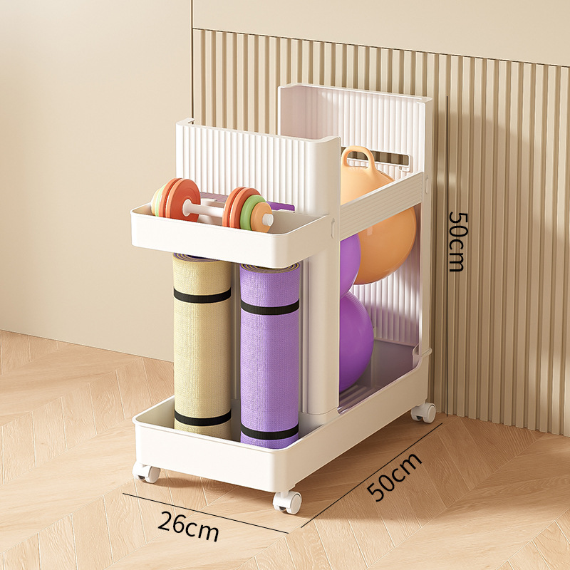 Home Gym Folding Rack - Wózek na maty do jogi z