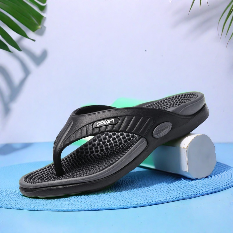 Home Gym Outdoor - Męskie klapki japonki letnie antypoślizgowe lekkie