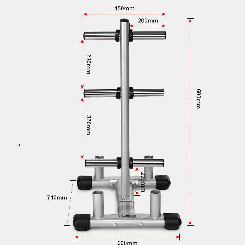 Home Gym Folding Rack - Stojak na obciążenia do sztangi, stojak