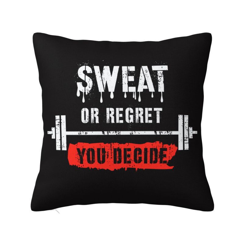 Home Gym Yes Or No - Poszewka na poduszkę 45*45cm \