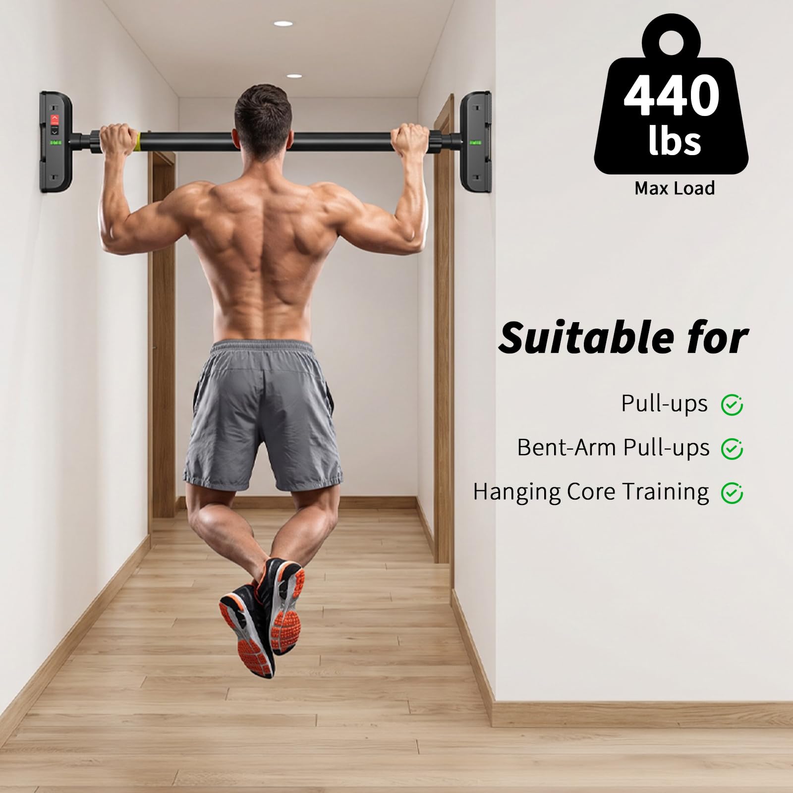 Suspension Trainer Door - Drążek do podciągania do drzwi, drążek