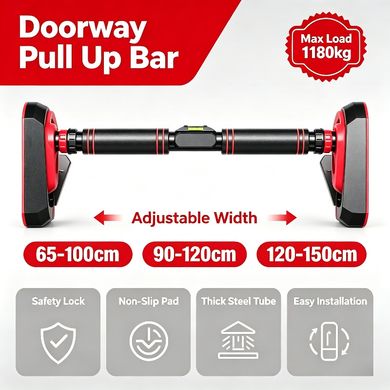 Suspension Trainer Door - Drążek do podciągania montowany na drzwiach,
