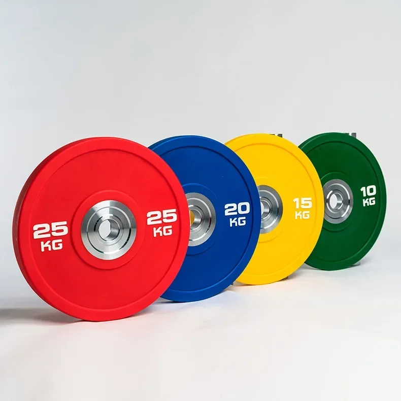 Olympic Barbell 20Kg - Hurtowy zestaw sztang, talerze obciążeniowe, kolorowe,