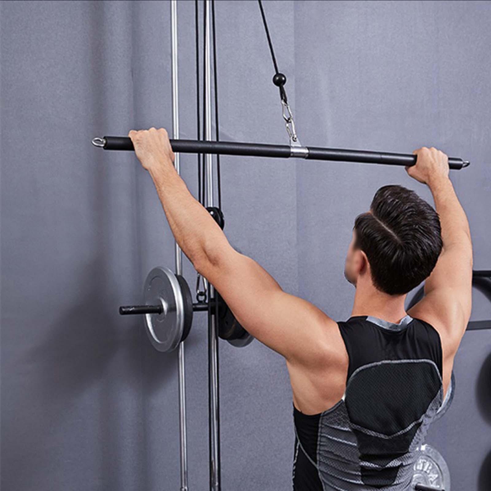 Drążek do ćwiczeń LAT Pulldown – Preacher Curl Pad recenzja i cena