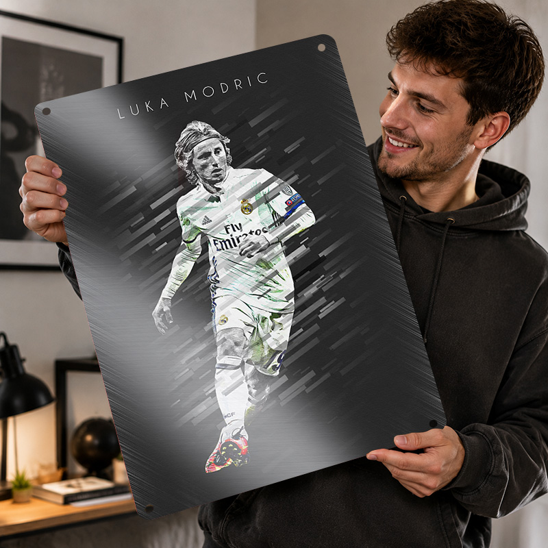 Luka Modrić Aluminiowe Plakaty – Home Gym Yes Or No recenzja i cena
