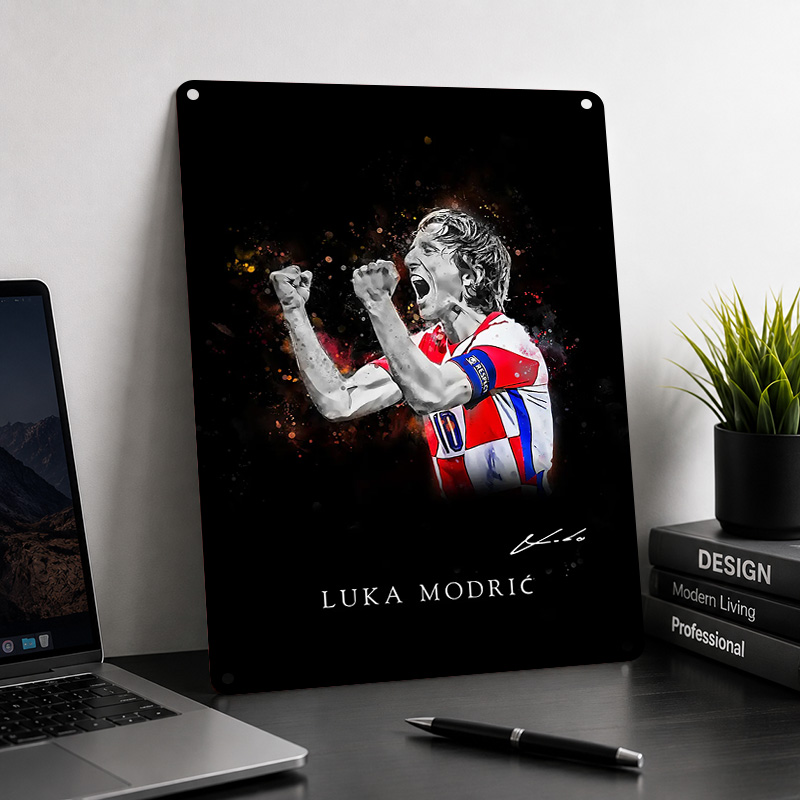 Luka Modrić Aluminiowe Plakaty – Home Gym Yes Or No recenzja i cena