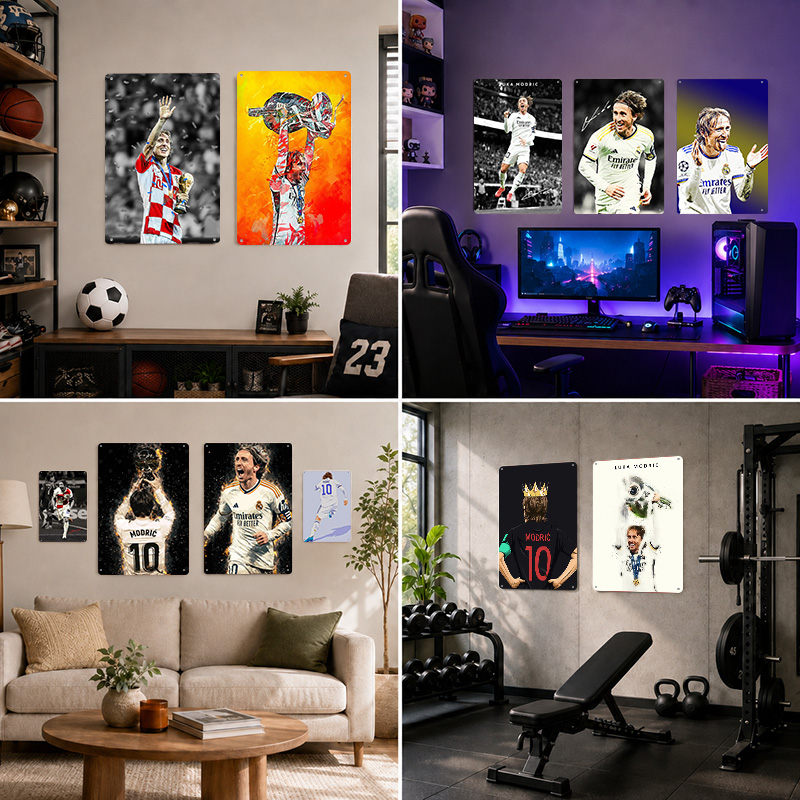 Luka Modrić Aluminiowe Plakaty – Home Gym Yes Or No recenzja i cena