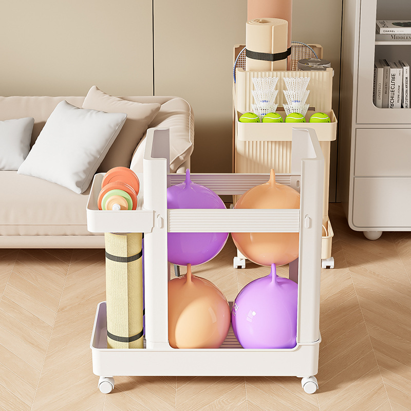 Wózek na maty do jogi z kółkam – Home Gym Folding Rack recenzja i cena