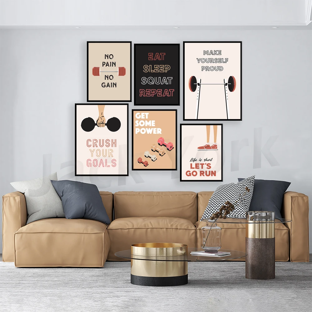 Home gym wall art, Gallery Wal – Home Gym York recenzja i cena