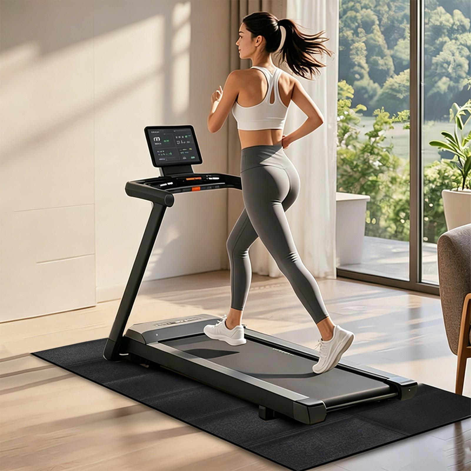 Mata do bieżni tłumiąca wibrac – Home Gym Setup recenzja i cena