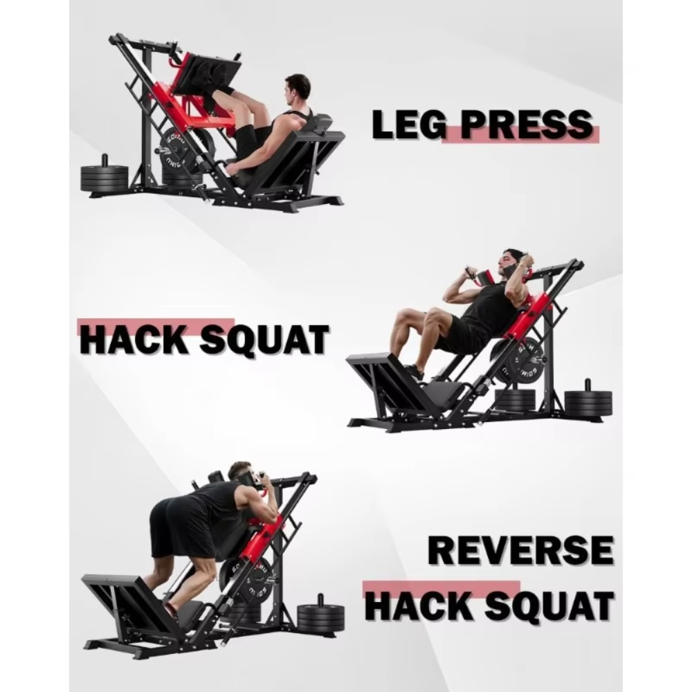 Maszyna 3w1 do leg pressu, hac – Home Gym Quad recenzja i cena