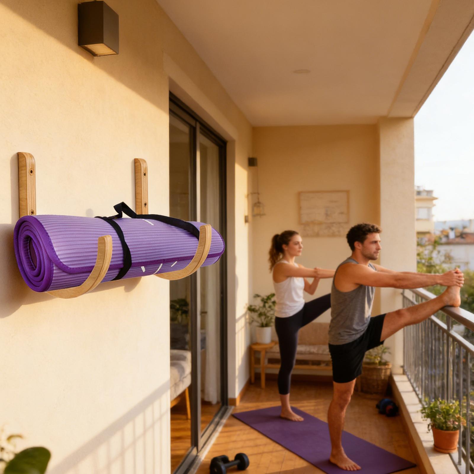 Organizer na matę do jogi, 2 s – Home Gym Folding Rack recenzja i cena