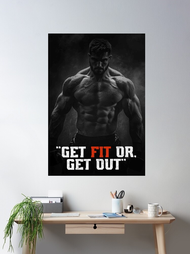 Plakat na płótnie z motywem fi – Home Gym Yes Or No recenzja i cena