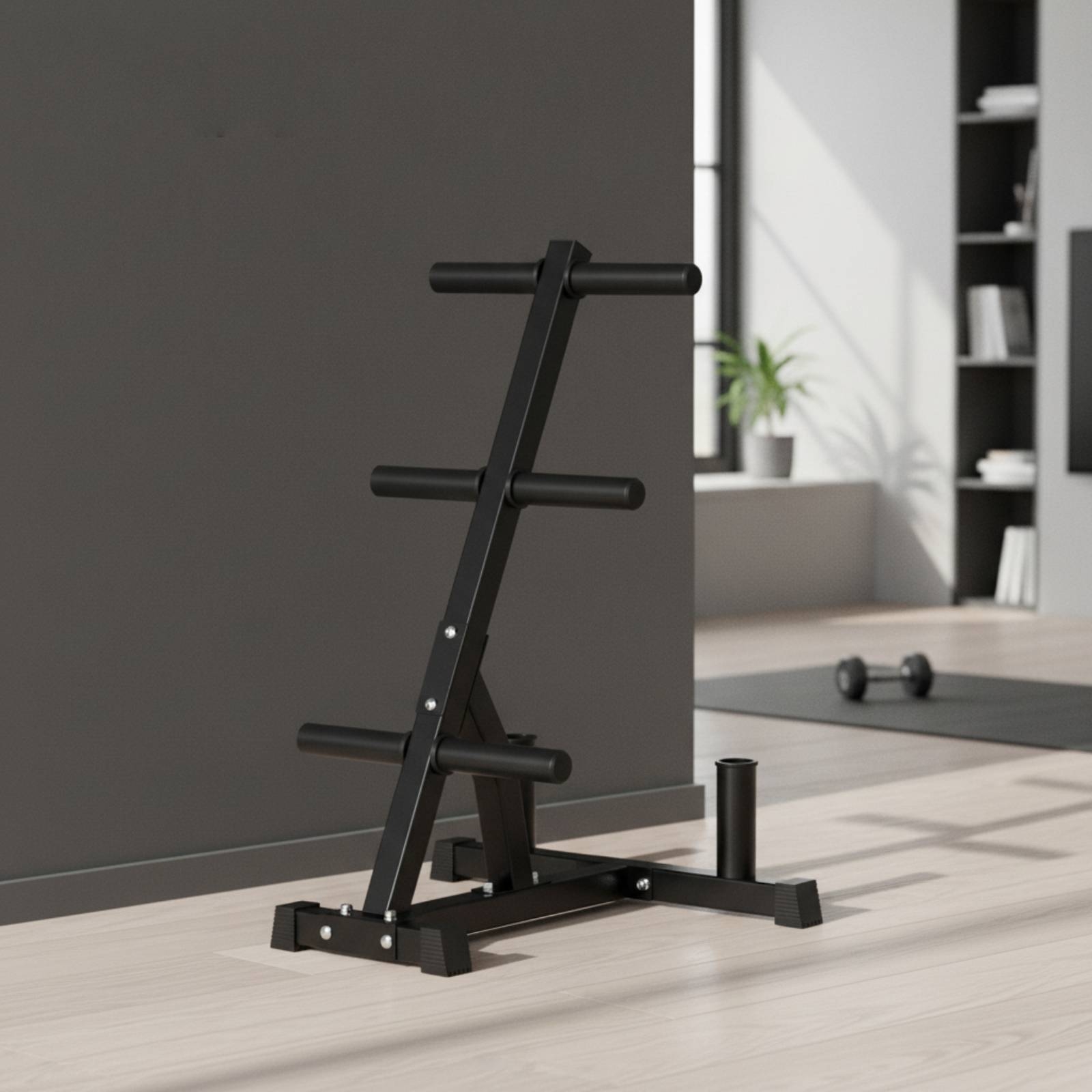 Stojak na talerze do sztangi,  – Home Gym Folding Rack recenzja i cena