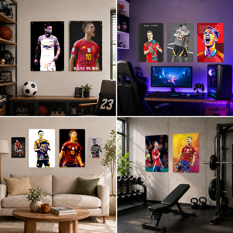 Teksturowane plakaty Dani Olmo – Home Gym Yes Or No recenzja i cena