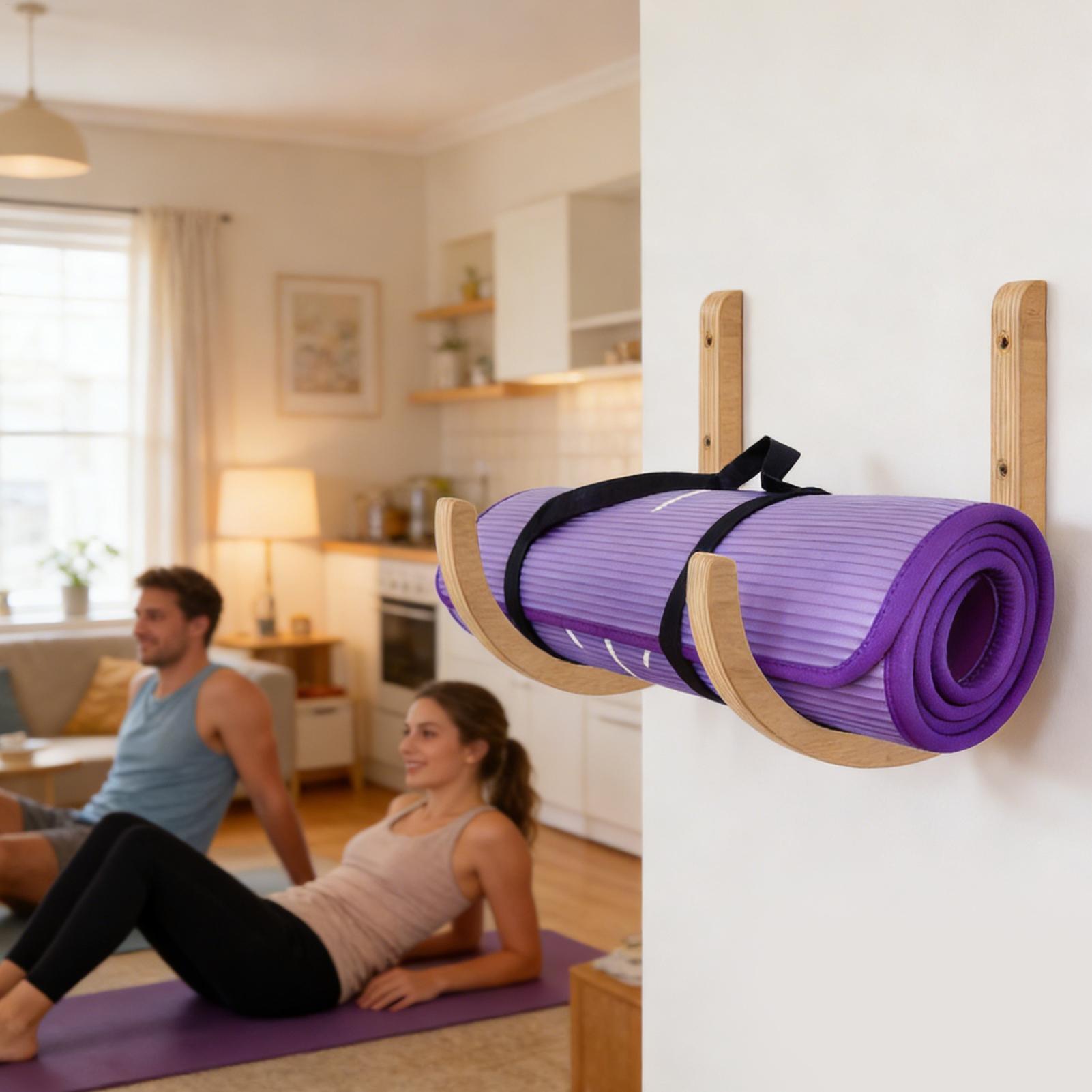 Stojak na matę do jogi, 2 sztu – Home Gym Folding Rack recenzja i cena