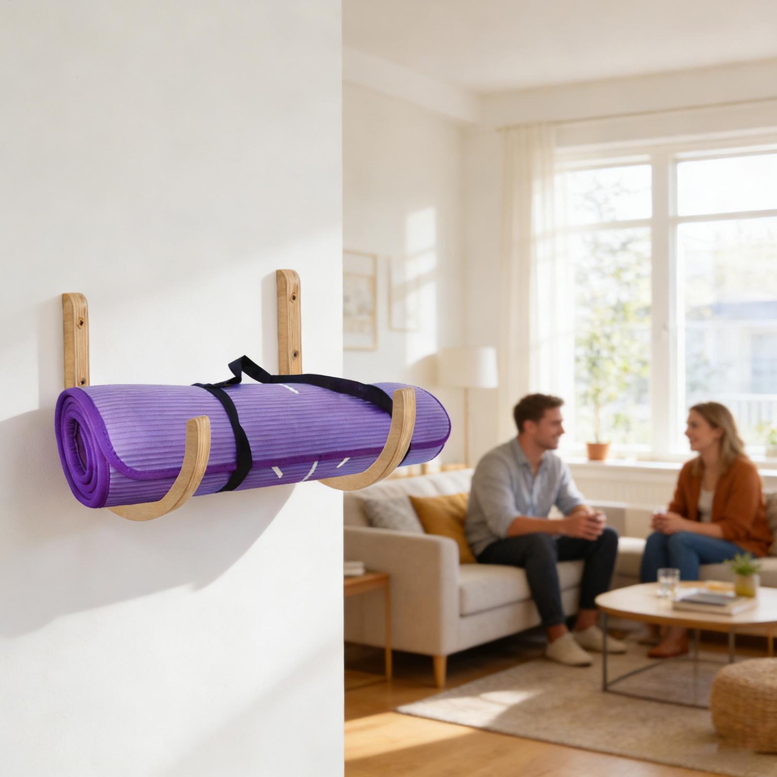Uchwyt na matę do jogi, 2 sztu – Home Gym Folding Rack recenzja i cena