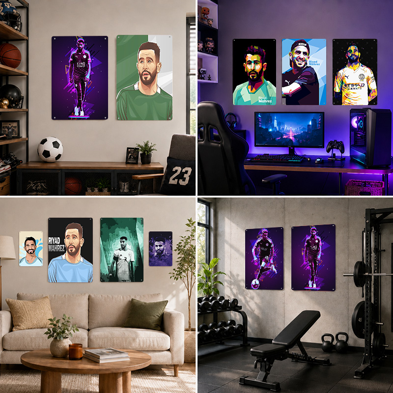 Riyad Mahrez Drukowane Plakaty – Home Gym Yes Or No recenzja i cena