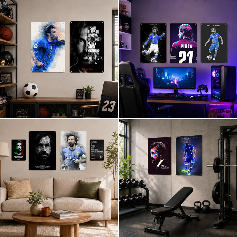 Andrea Pirlo - Drukowane Plaka – Home Gym Yes Or No recenzja i cena