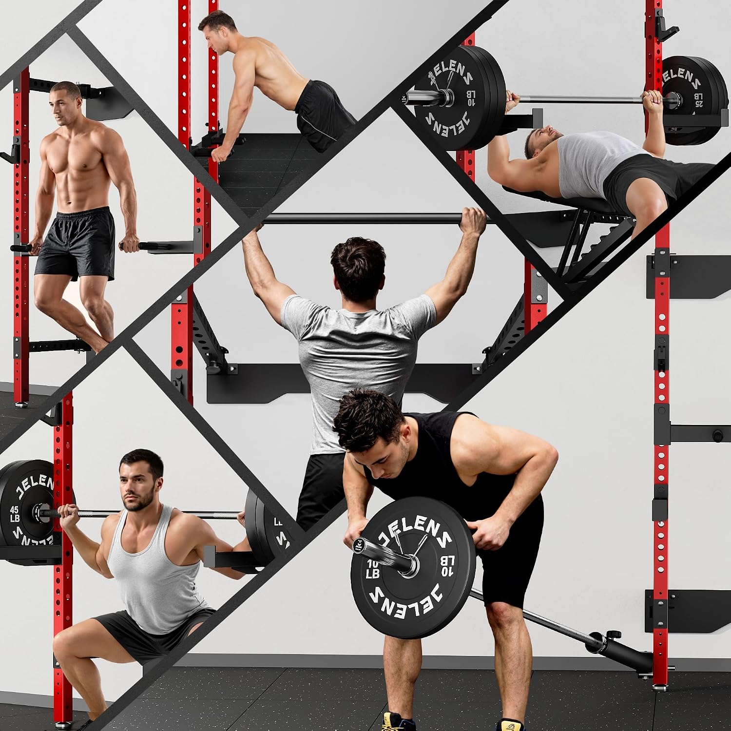 Ścienny składany stojak do prz – Home Gym Folding Rack recenzja i cena