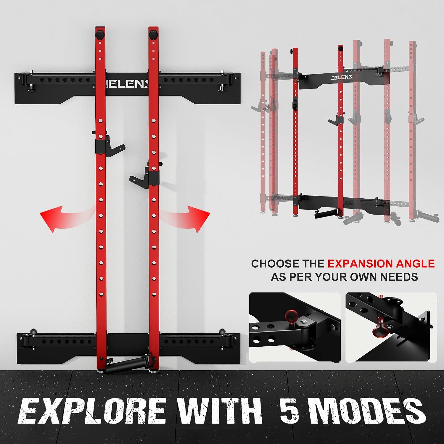 Ścienny składany stojak do prz – Home Gym Folding Rack recenzja i cena