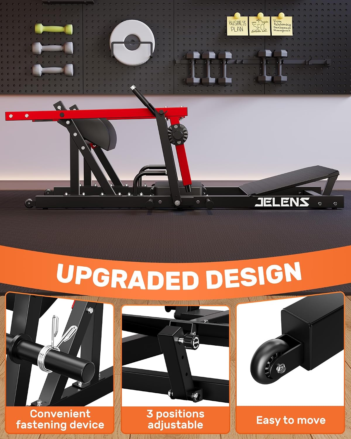 Maszyna do ćwiczeń bioder i po – Home Gym Hip Thrust Machine recenzja i cena
