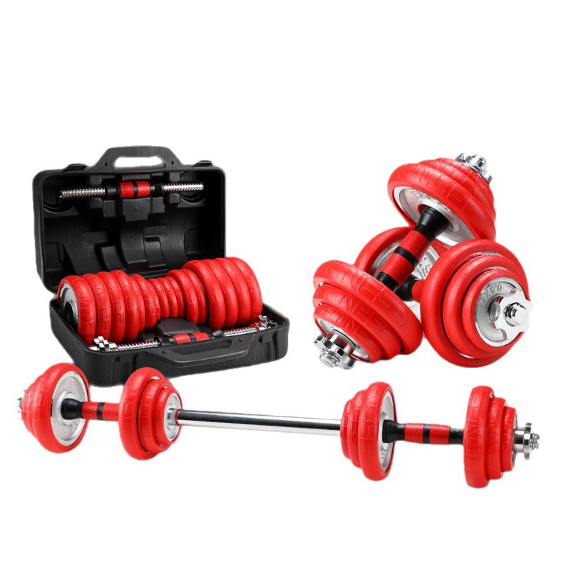 Zestaw hantli w pudełku prezen – Olympic Barbell 20Kg recenzja i cena